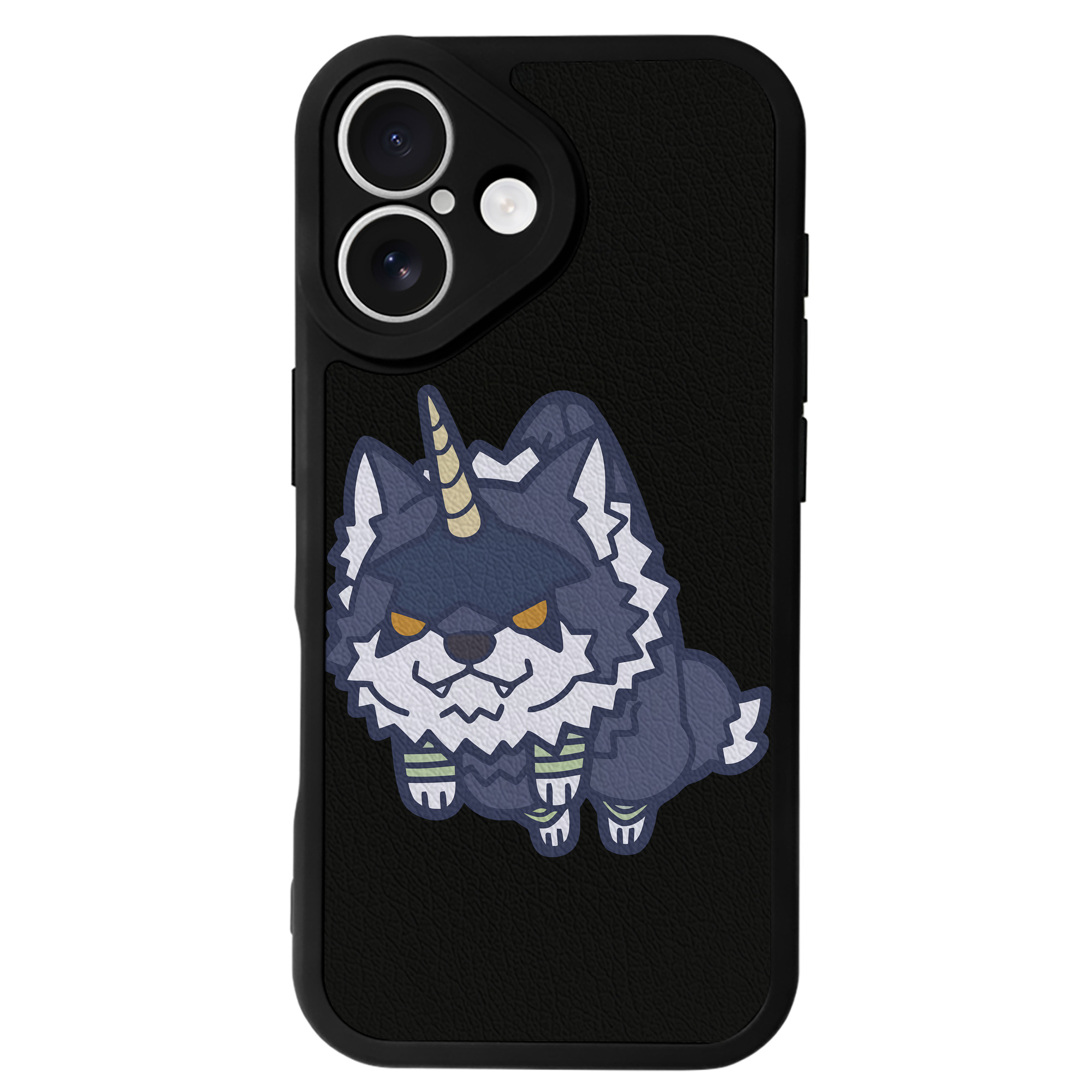 （画像用） 転スラ Regarding Reincarnated to Slime 【iPhone 16シリーズ対応】シリコンスマホケース（レザー調） 材質：シリコン